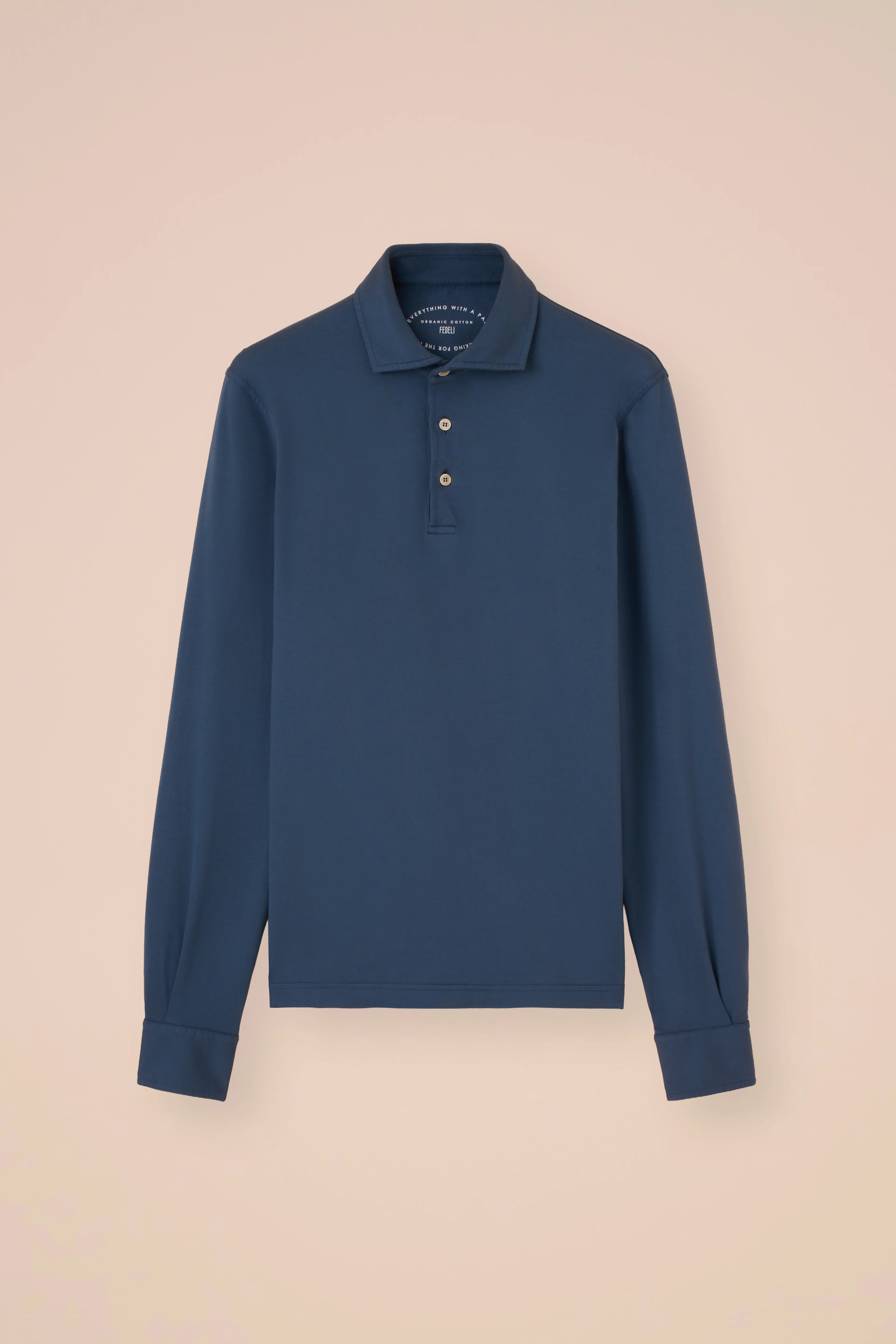 Zero Giza Organic Cotton Long Sleeve Polo - Image 7