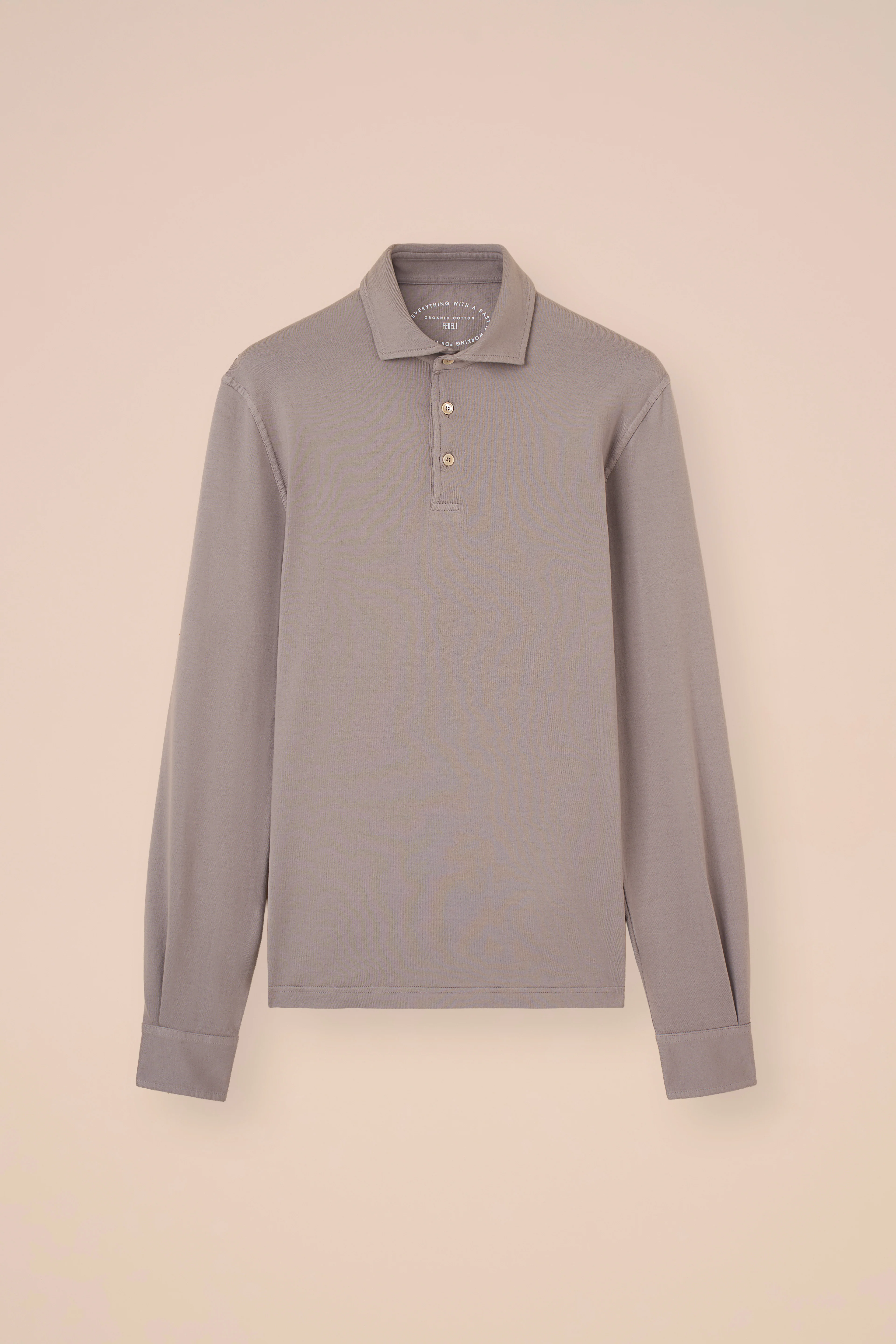 Zero Giza Organic Cotton Long Sleeve Polo - Image 9
