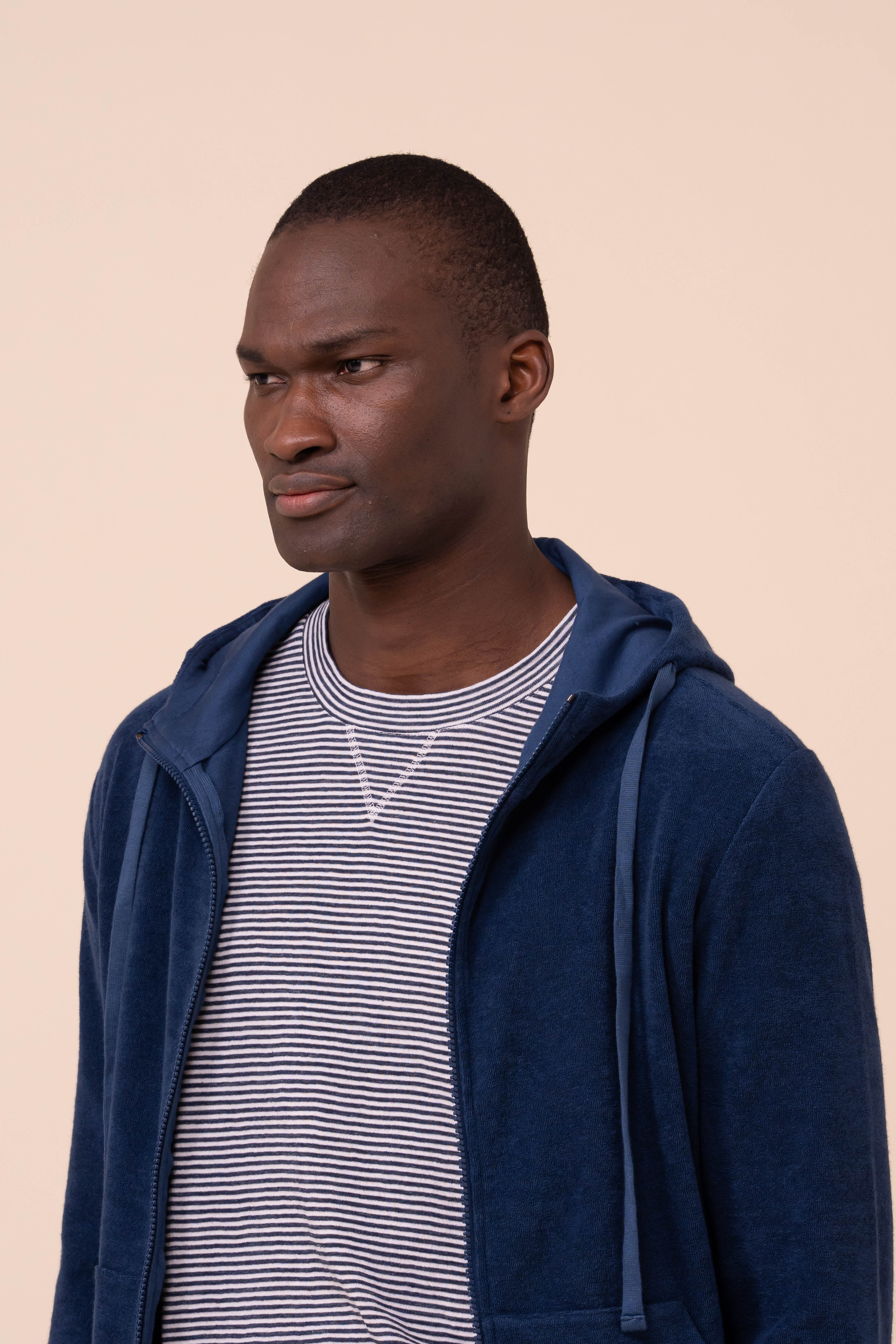 Zoom Terry Cotton Zipped Hoodie - Image 4